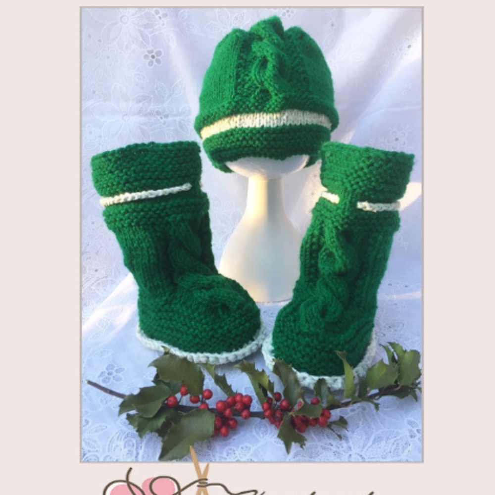 NWT Hand made in Europe - Artisan Baby set 6-9mo
